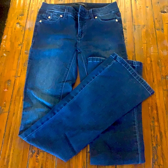 White House Black Market Jeans - Skinny Flare Size 00 - Picture 1 of 8